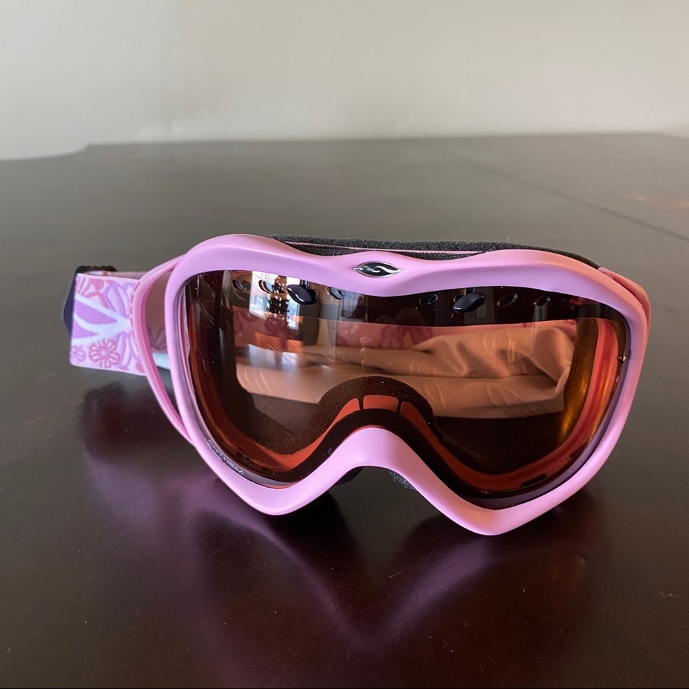Pink smith optics ski goggles